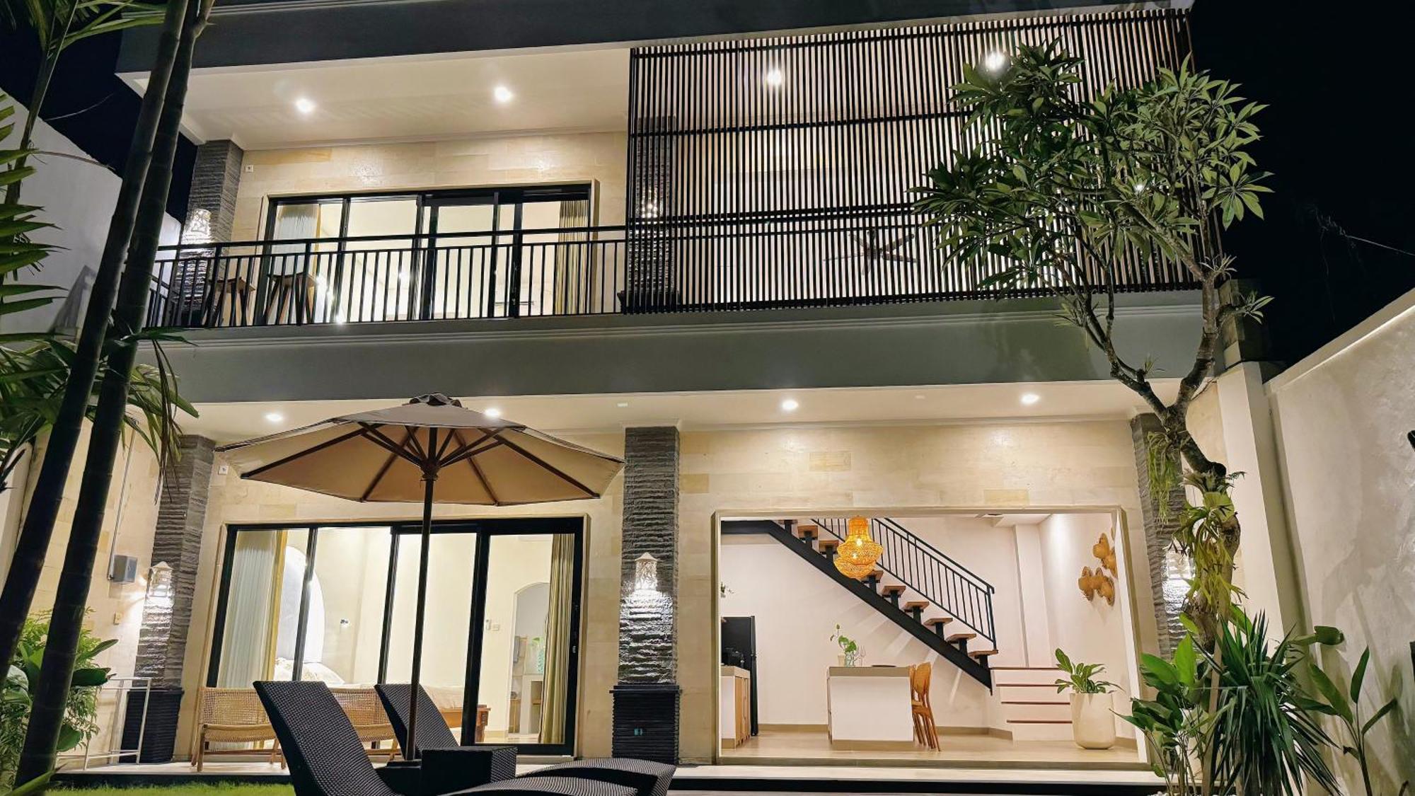 Villa Niu Center Canggu - Fattylion エクステリア 写真