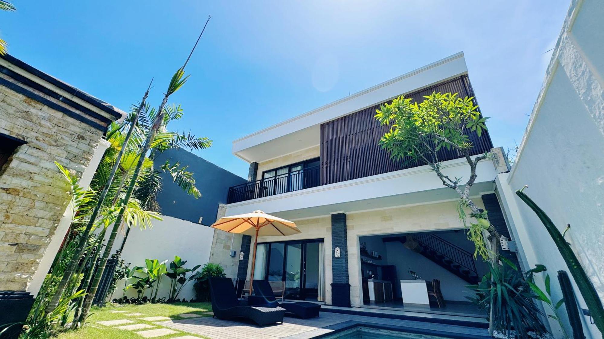 Villa Niu Center Canggu - Fattylion エクステリア 写真