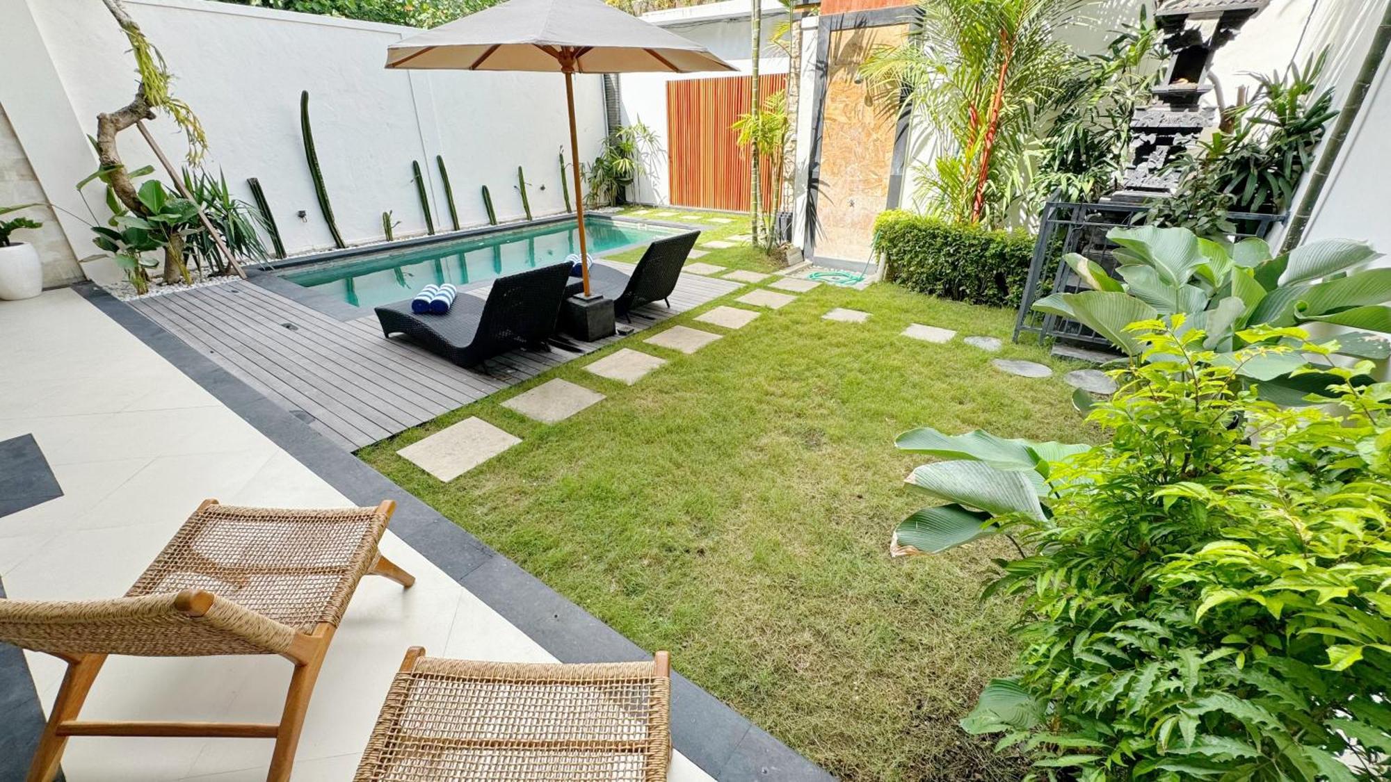 Villa Niu Center Canggu - Fattylion エクステリア 写真
