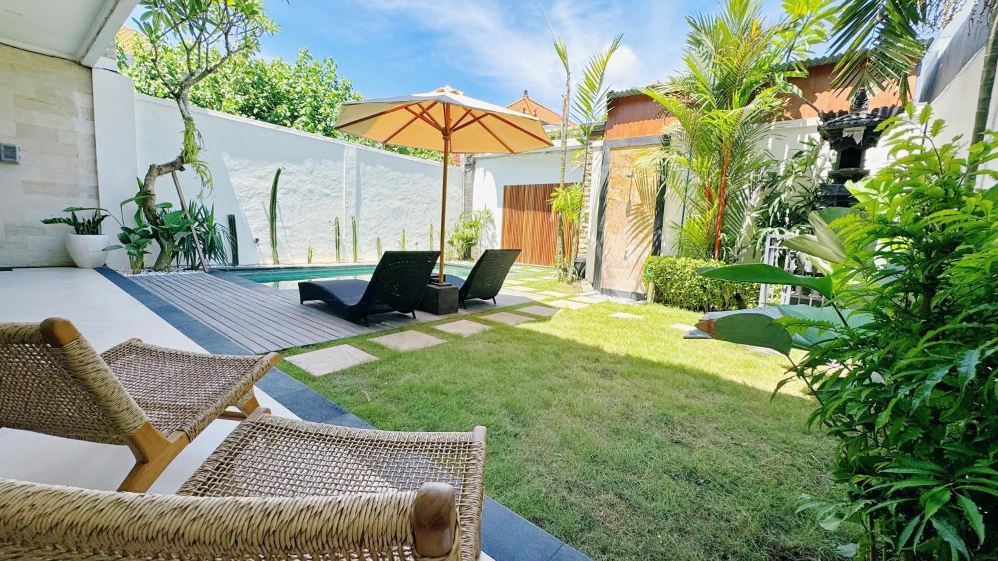 Villa Niu Center Canggu - Fattylion エクステリア 写真