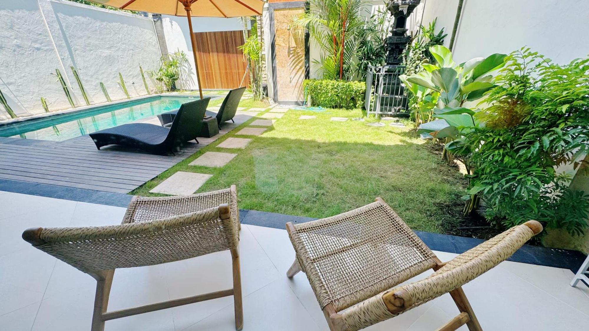 Villa Niu Center Canggu - Fattylion エクステリア 写真